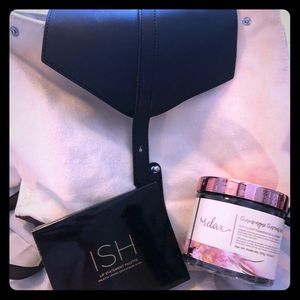 Cute backpack lip set and scrub